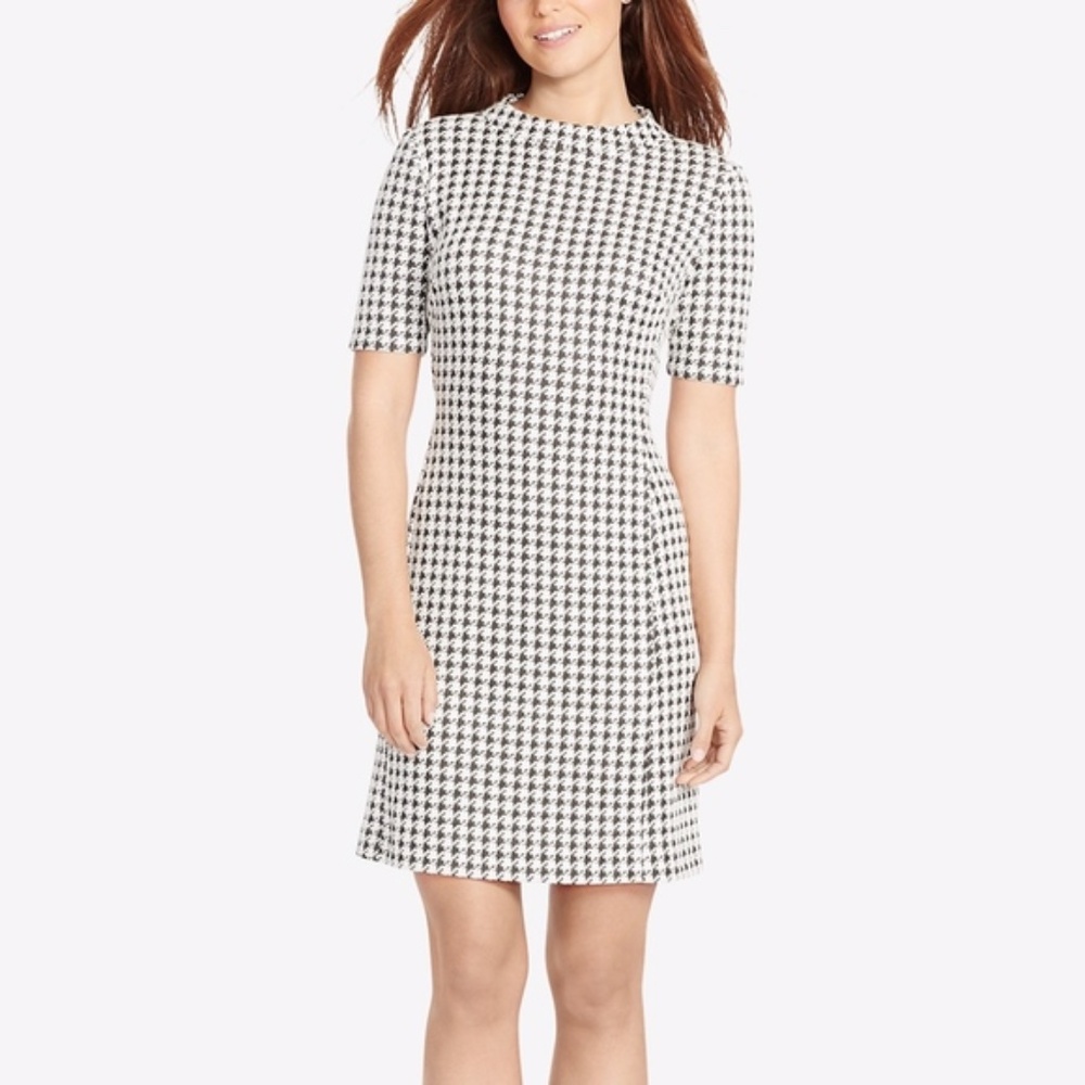 American Living Houndstooth Dress